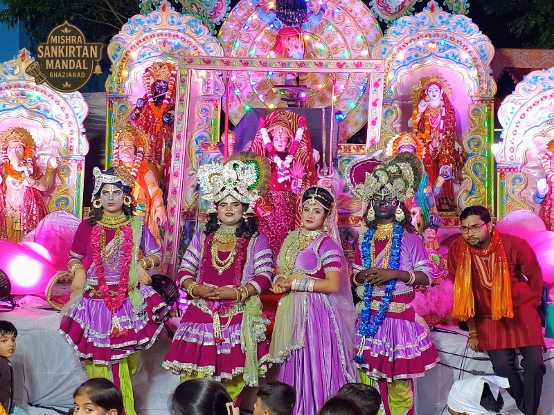 Krishna Jhanki in Jagran Party Delhi NCR