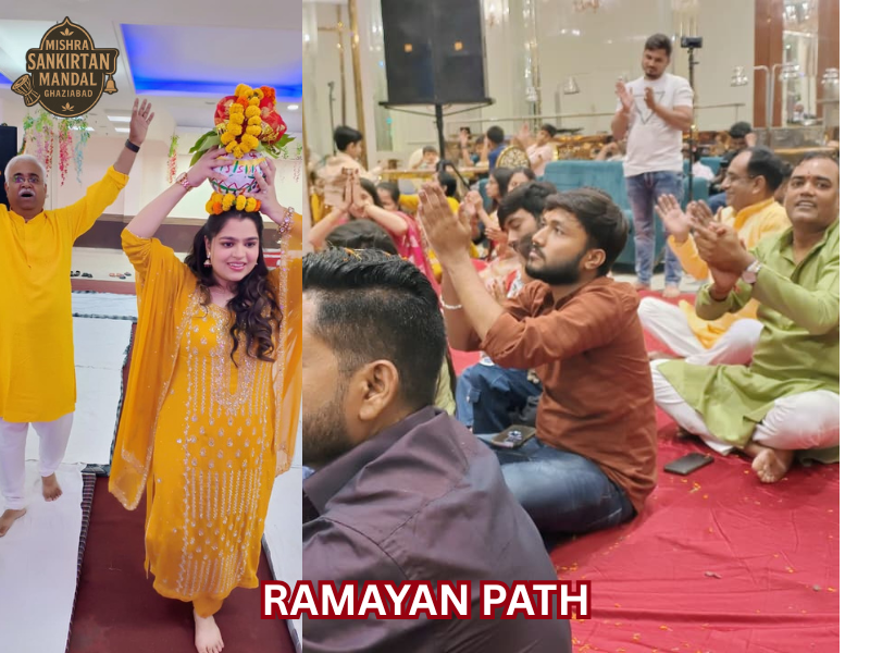 Ramayan Path religious event Delhi